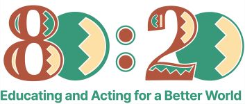 80:20 Educating and Acting for a Better World logo