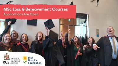 Open for MSc Loss & Bereavement Courses