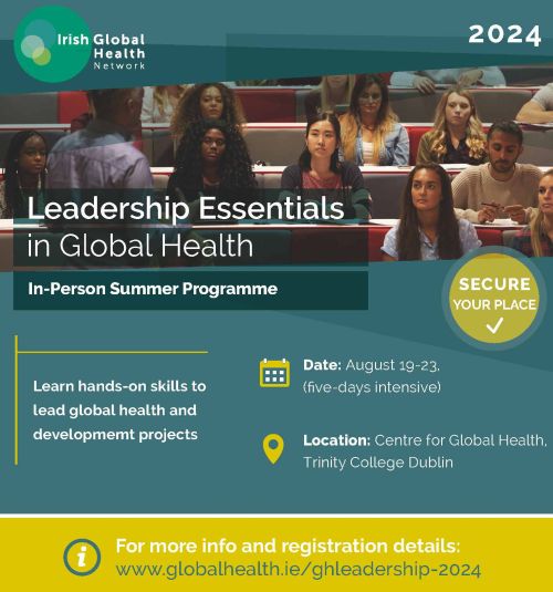 Leadership Essentials Course in Global Health flyer