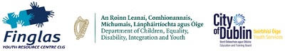Department of Children, Equality, Disability, Intergration and Youth and City of Dublin Youth Services logos