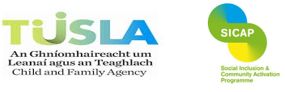 Tusla & SICAP logos