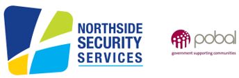 Northside Security Services & Pobal logos