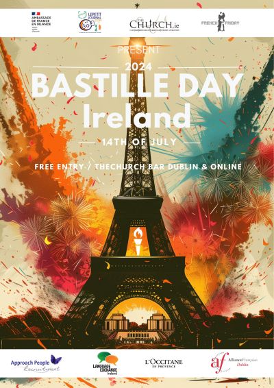 Bastille Day Ireland 2024 poster