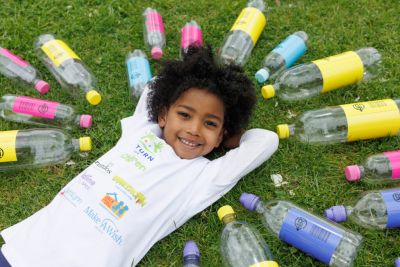 Return Your Bottles and Cans to Make a Difference to a Child’s Life poster