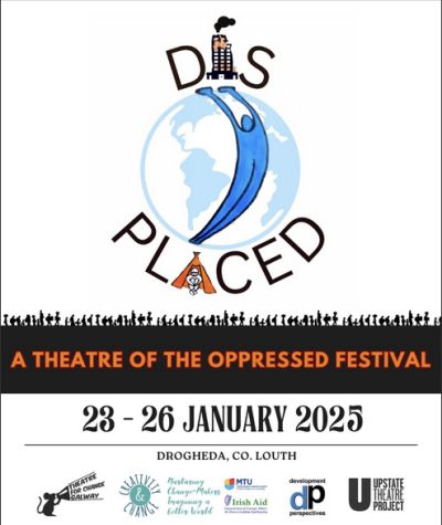 (Dis)Placed: A Theatre of the Oppressed Festival poster