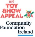 RTÉ Toy Show Appeal & Community Foundation Ireland logos