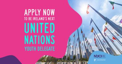 UN Youth Delegate poster