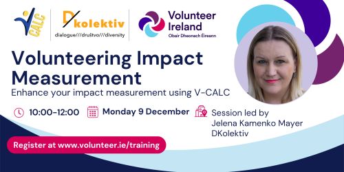 Volunteering impact measurement poster