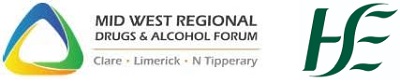 Midwest Drug & Alcohol Forum & HSE logos