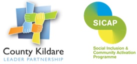 County Kildare LEADER Partnership & SICAP logos