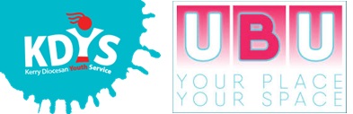 Kerry Diocesan Youth Service:& UBU logos