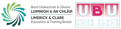 Limerick and Clare Education and Training Board & UBU logos