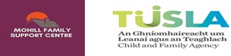 Mohill Family Support Centre & Tusla logos