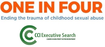 One in Four & CCI Executive Search logos