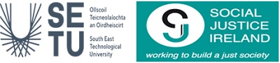 South East Technological University & Social Justice Ireland logos