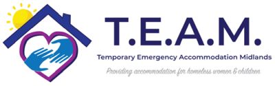 T.E.A.M. (Temporary Emergency Accommodation Midlands) logo