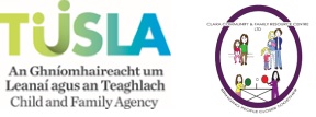 Tusla & Clara Community and Family Resource Centre logos