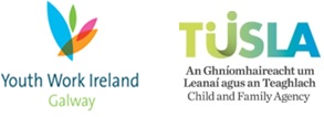 Youth Work Ireland Galway & Tusla logos