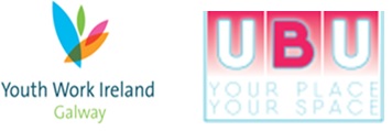 Youth Work Ireland Galway & UBU logos